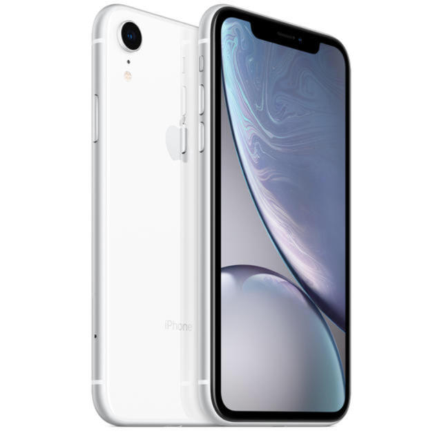 Apple スマートフォン本体 新品未使用 スマートフォン 携帯電話 iPhoneXR 64GB ホワイト シムフリー