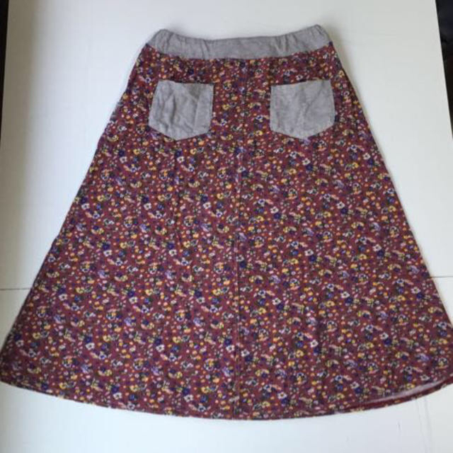 CUBE SUGAR(キューブシュガー)のCUBE SUGAR 小花柄スカート レディースのスカート(ロングスカート)の商品写真