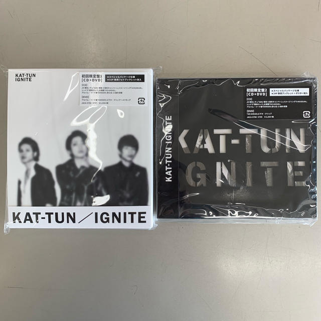 新品！KAT-TUN 『IGNITE』初回限定盤１＆２