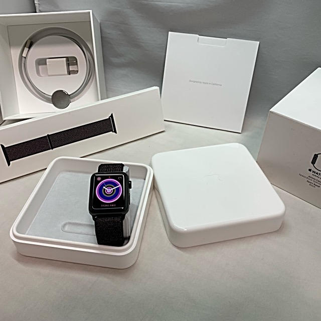 Apple シリーズ2 42mm ブラックステンレスの通販 by sora's shop｜アップルウォッチならラクマ Watch - 美品 Apple Watch 得価在庫