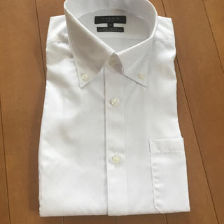 タカキュー(TAKA-Q)のスリムフィットワイシャツ 半袖  ノーアイロン(シャツ)