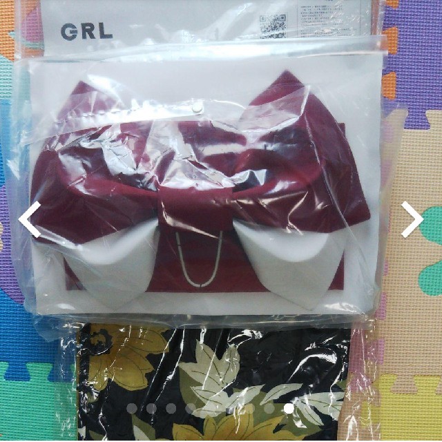 GRL(グレイル)の３点セット　ひまわり浴衣 レディースの水着/浴衣(浴衣)の商品写真