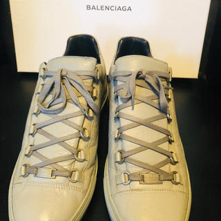 バレンシアガ(Balenciaga)のBALENCIAGA ARENA アリーナ  42 グレー 美品(スニーカー)