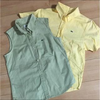 ラコステ(LACOSTE)のラコステ   シャツブラウス  ２点セット(シャツ/ブラウス(半袖/袖なし))