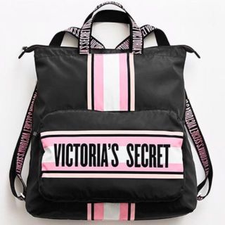 ヴィクトリアズシークレット(Victoria's Secret)のVictoria's Secret Logo Fold バッククパック (リュック/バックパック)