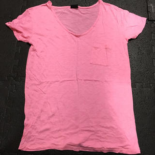 シマムラ(しまむら)の今だけ価格！蛍光ピンクtシャツ (Tシャツ(半袖/袖なし))