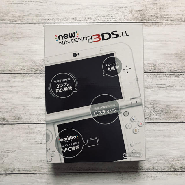 New ニンテンドー 3DS LL パールホワイト 新品・未使用 New ニンテンドー 3DS LL パールホワイト 新品・未使用