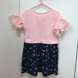 ザショップティーケー(THE SHOP TK)の☆THE SHOP TK kids 110センチドッキング花柄ワンピース☆(ワンピース)