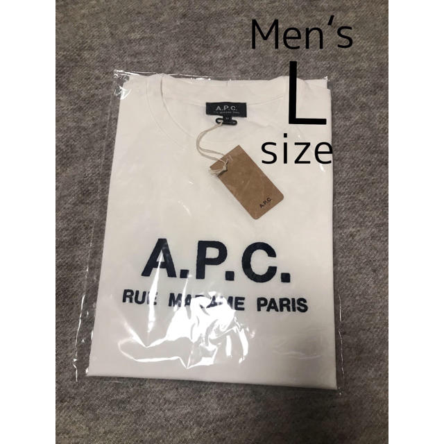 【未使用】A.P.C.半袖TシャツメンズL(日本人メンズXL)apcアーペーセー 1