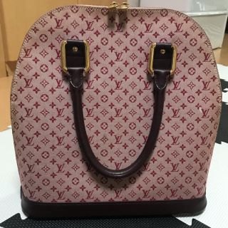 ルイヴィトン(LOUIS VUITTON)のルイヴィトン アルマ・オ ミニモノグラム ピンク (ハンドバッグ)