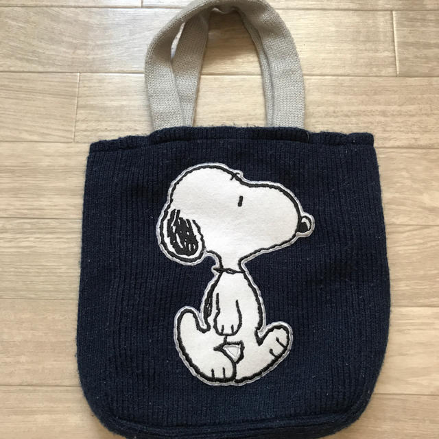Snoopy 新米ママ様専用 サンリオ スヌーピー ニットバッグの通販 By はる S Shop スヌーピーならラクマ
