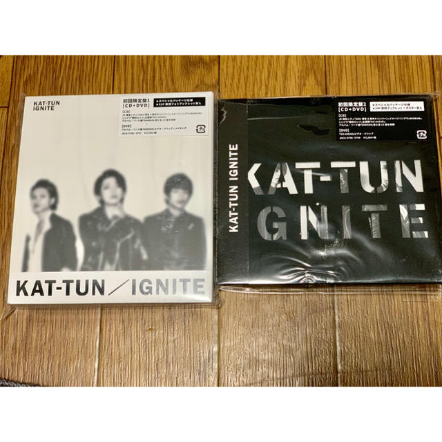 KAT-TUN(カトゥーン)のKAT-TUN IGNITE(初回限定盤セット 新品未開封 エンタメ/ホビーのCD(ポップス/ロック(邦楽))の商品写真