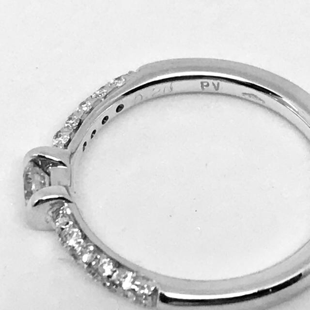 PonteVecchio(ポンテヴェキオ)のポンテヴェキオ K18WG ダイヤモンド リング 0.23ct D0.20ct レディースのアクセサリー(リング(指輪))の商品写真