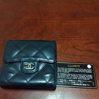 シャネル(CHANEL)のCHANEL二つ折財布♡(財布)