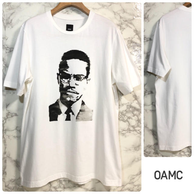OAMC/半袖Tシャツ/プリント/白/XS - rehda.com