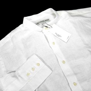 インディヴィジュアライズドシャツ(INDIVIDUALIZED SHIRTS)の♀【新品】インディビジュアライズドシャツ リネンシャツ15 28(シャツ/ブラウス(長袖/七分))