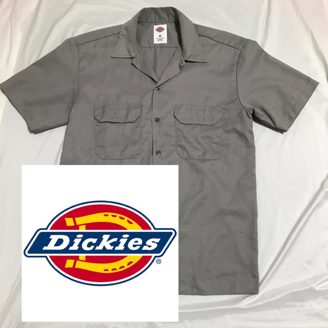 Dickies(ディッキーズ)のDickies オープンカラーシャツ 開襟シャツ 半袖 グレー  メンズのトップス(シャツ)の商品写真