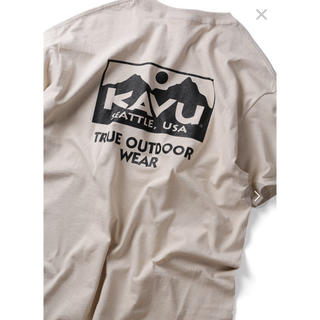 カブー(KAVU)のKAVU カブー WEB限定 TRUE ロゴ Tシャツ TRUE LOGO(Tシャツ/カットソー(半袖/袖なし))