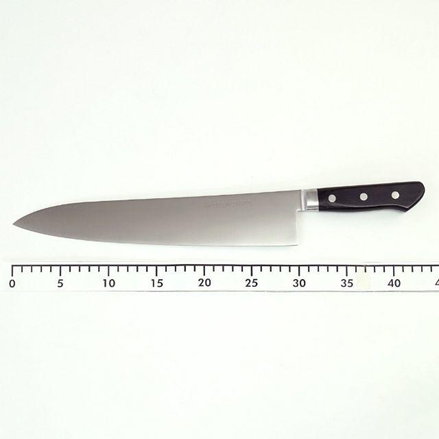 新品 兼常作 AUS-10 モリブデン鋼 口金付黒合板柄 牛刀 KC-175