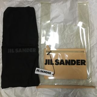 ジルサンダー(Jil Sander)のJIL SANDER PVCトートバッグ タグ付き未使用品(トートバッグ)