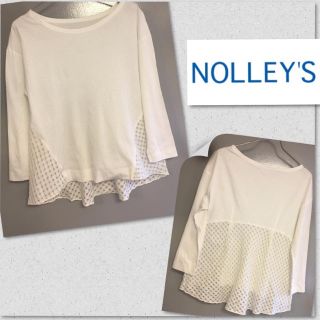 ノーリーズ(NOLLEY'S)の❤︎ノーリーズ  裾 デザイン メッシュ トップス ❤︎(カットソー(長袖/七分))