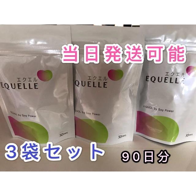 新品　送料無料　エクエル　大塚製薬　３袋セット　90日分