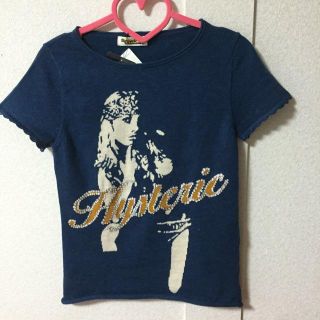 ヒステリックグラマー(HYSTERIC GLAMOUR)のサマーニットトップス(Tシャツ(半袖/袖なし))