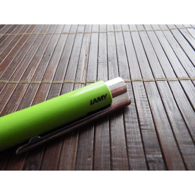 LAMY(ラミー)の＃最終価格＃【中古品】ラミー ロゴプラス ボールペン ライム インテリア/住まい/日用品の文房具(ペン/マーカー)の商品写真