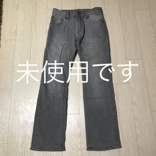 ギャップキッズ(GAP Kids)の【Gap Kids】デニムパンツ／140㎝／グレー／スキニー／未使用(パンツ/スパッツ)