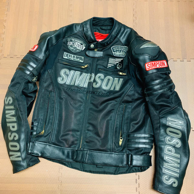 SIMPSON<br>2023SS春夏モデル<br>ライダーズ メッシュクールジャケット 