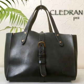 クレドラン(CLEDRAN)の日本製 CLEDRAN クレドラン 約2.3万 本革 レザートートバッグ (トートバッグ)