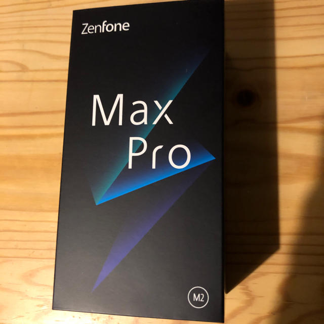 [新品未開封] Zenfone Max Pro (M2) SIMフリーDSDV