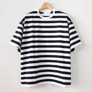 コモリ(COMOLI)のgraphpaper 19ss ボーダー シャツ(Tシャツ/カットソー(半袖/袖なし))