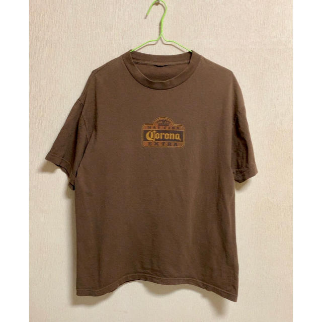 古着 アメカジ メンズ Tシャツ corona コロナ バックプリント メンズのトップス(Tシャツ/カットソー(半袖/袖なし))の商品写真