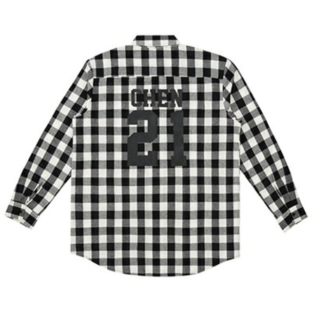EXOファンクラブ公式 チェン チェックシャツ