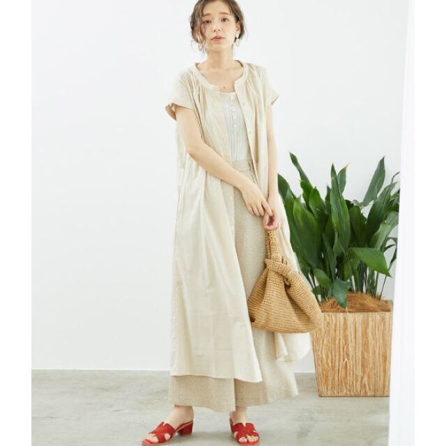 Rope' Picnic(ロペピクニック)の ROPÉ PICNIC シャツワンピース  レディースのワンピース(ロングワンピース/マキシワンピース)の商品写真