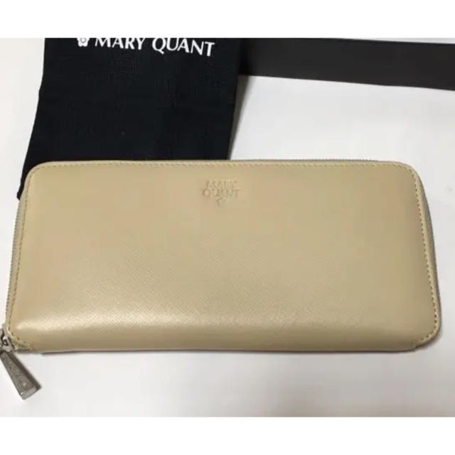 MARY QUANT(マリークワント)の新品 保存袋付き マリークワント 長財布 ラウンドファスナー レディースのファッション小物(財布)の商品写真