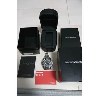 エンポリオアルマーニ(Emporio Armani)の定価:約49000円 エンポリオアルマーニ腕時計/メンズ/AR5988/(腕時計(アナログ))
