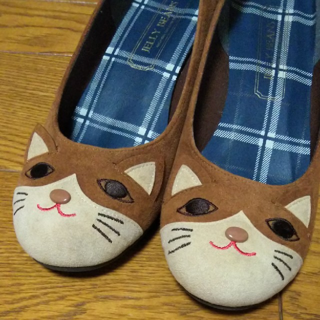 JELLY BEANS(ジェリービーンズ)のJELLY BEANS 猫 ネコ ねこ パンプス レディースの靴/シューズ(ハイヒール/パンプス)の商品写真