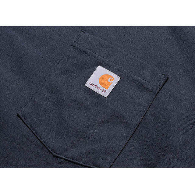 carhartt(カーハート)のカーハート  ロンT 新品 ブラック Sサイズ メンズのトップス(Tシャツ/カットソー(七分/長袖))の商品写真