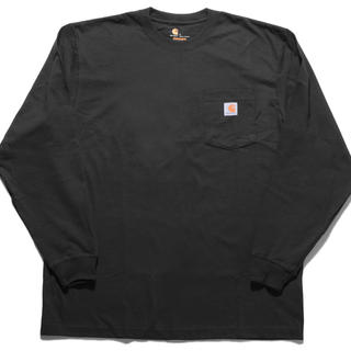 カーハート(carhartt)のカーハート  ロンT 新品 ブラック Sサイズ(Tシャツ/カットソー(七分/長袖))