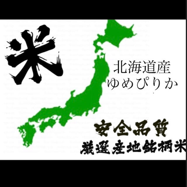 北海道産ゆめぴりか 玄米30kg 米 お米