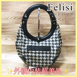 フェリージ(Felisi)の外観内装超美品❣️Felisi＊フェリージ＊ハンドバッグ＊サークルバッグ ✨(ハンドバッグ)