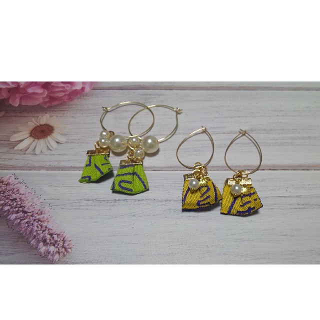 嵐(アラシ)のゆぅきみ様専用ページ 嵐 リメイク ピアス ⭐️ ハンドメイド エンタメ/ホビーのタレントグッズ(アイドルグッズ)の商品写真