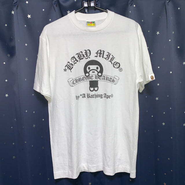 A BATHING APE - エイプ A Bathing APE×クロムハーツ コラボTシャツ の