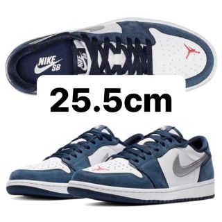 ナイキ(NIKE)の25.5cm NIKE SB AIR JORDAN 1 LOW QS ジョーダン(スニーカー)