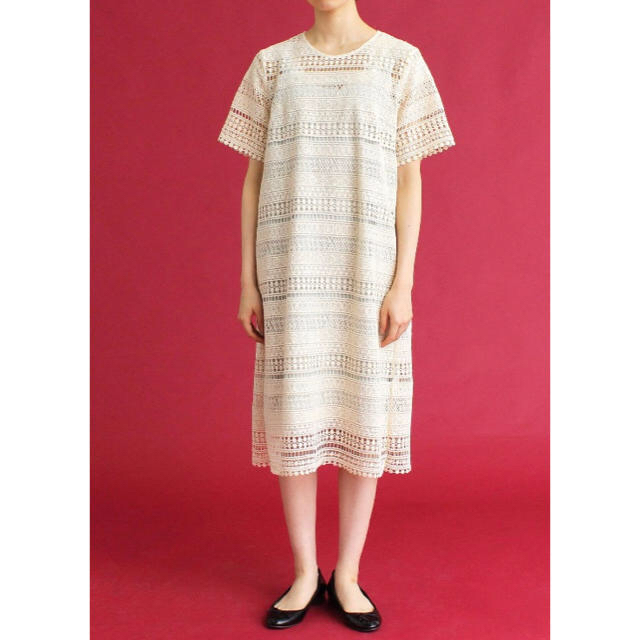 Dot&Stripes CHILDWOMAN(ドットアンドストライプスチャイルドウーマン)のドットアンドストライプス レースワンピース レディースのワンピース(ひざ丈ワンピース)の商品写真