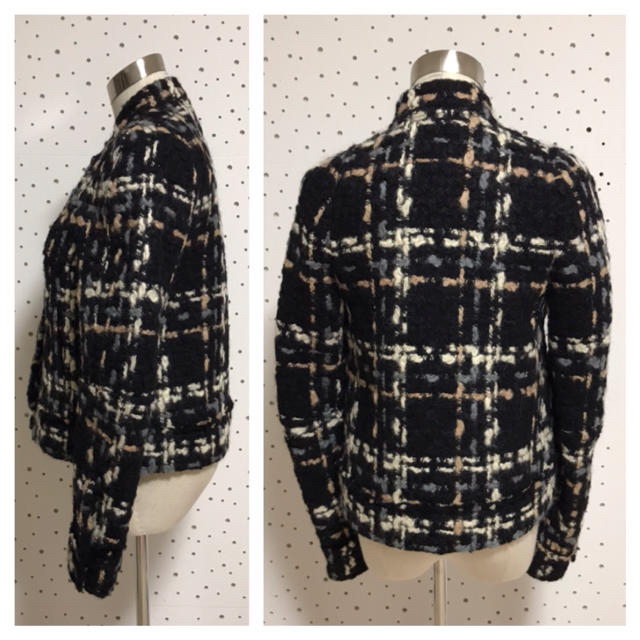 本物 希少 BALENCIAGA バレンシアガ ノーカラー ジャケット 36 www