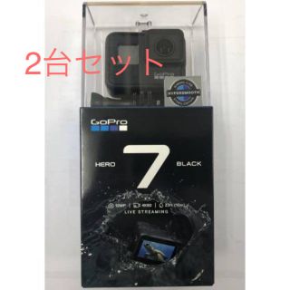 ゴープロ(GoPro)の【2台セット】GoPro HERO7 Black CHDHX-701-FW(ビデオカメラ)