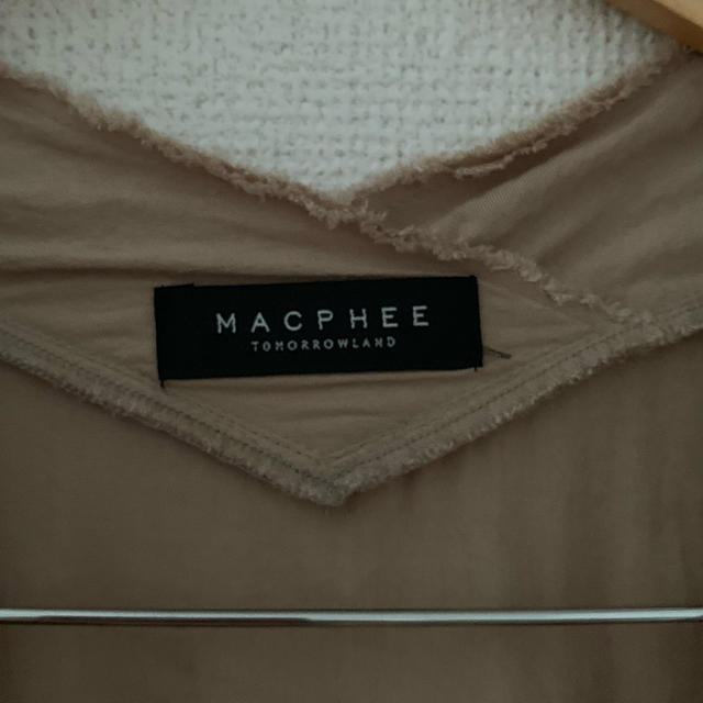 MACPHEE(マカフィー)のトゥモローランド マカフィー ブラウス レディースのトップス(シャツ/ブラウス(半袖/袖なし))の商品写真